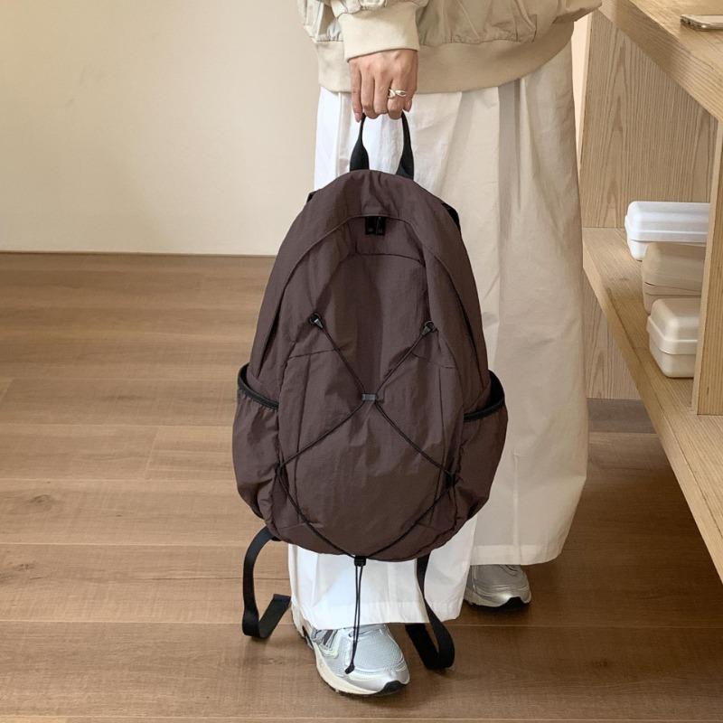 New Nylon Backpack Travel Leisure Versatile College Student Schoolbag Fashion Versatile Large Capacity Backpack Women