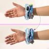 Hair elastic with zipper