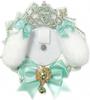 Rosette for Can Badges Ears Mint X Ita Rosette Deco Ita Bag Oshikatsu Rabbit Can Badge 57mm 76mm [efShop] [Rabbit Drop] (Mint Green, Drop)