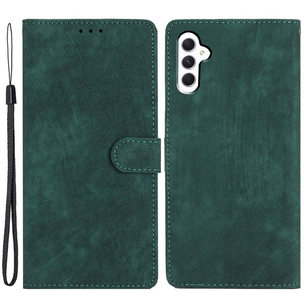 Für Samsung Galaxy A56 5G Hülle mit Kartenfächern Hautgefühl PU-Leder Handyhülle Ständer