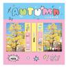 Autumn A4 Hard Shell Binder Photo Album for Postcards, Polaroids & Photocards, Refillable Scrapbook for K-pop Fan Collectibles