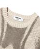 CRITIC Vintage Wormhole Long Sleeve Knit Ivory