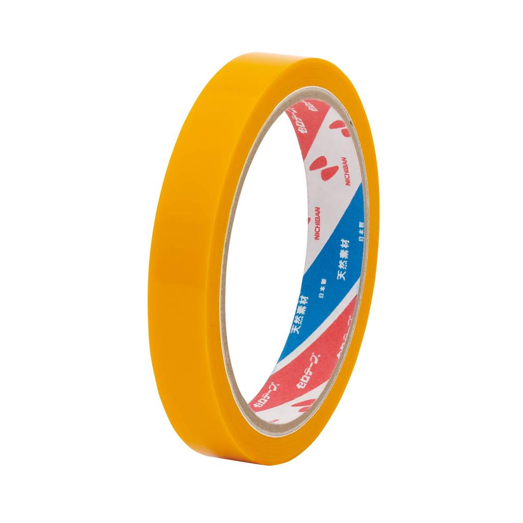 Nichiban Cellotape Large Colored 10 15mm x No. 430, Roll, Yellow, Rolls, 35m, CT4302-15