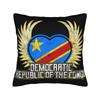 Decorative Pillow Cover Trinidad and Tobago Flag Football Merch Seater  Throw Pillow Case Cover Zippered Multiple Sizes