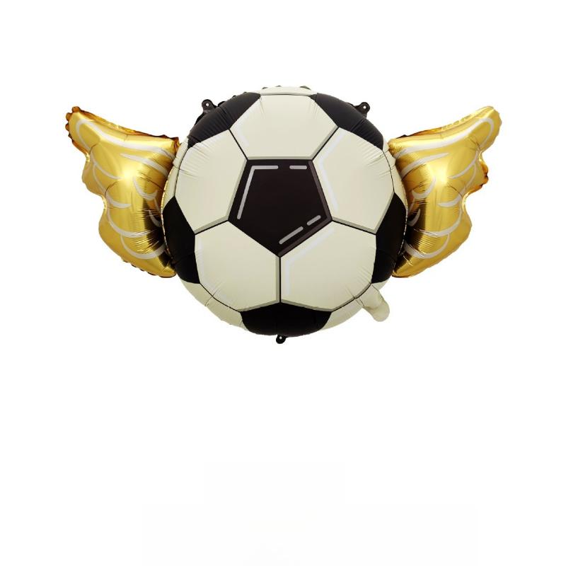 

Giant Standing Soccer Foil Balloon, Football Theme Decor for Birthday, Baby Shower, Football Club & World Cup Party Ornaments D-69 * 39cm