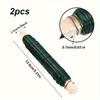 2pcs Metal Tying Wire,Rust-Resistant Floral Wire for Wrapping Around Wooden Sticks,for Crafts,Plant Training,Floral Arrangements