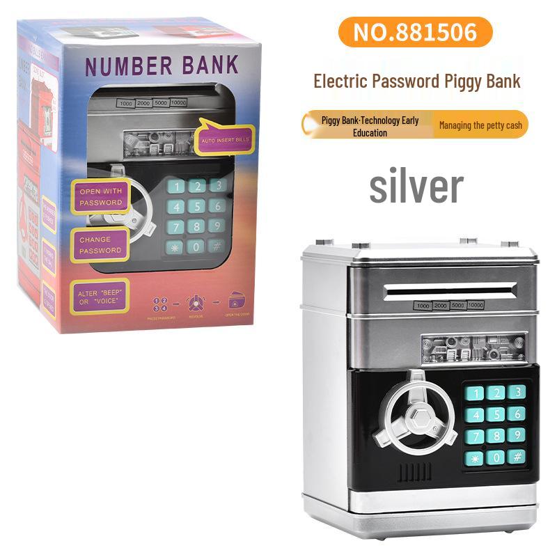 Children's Fun Electric ATM Piggy Bank with Combination Lock