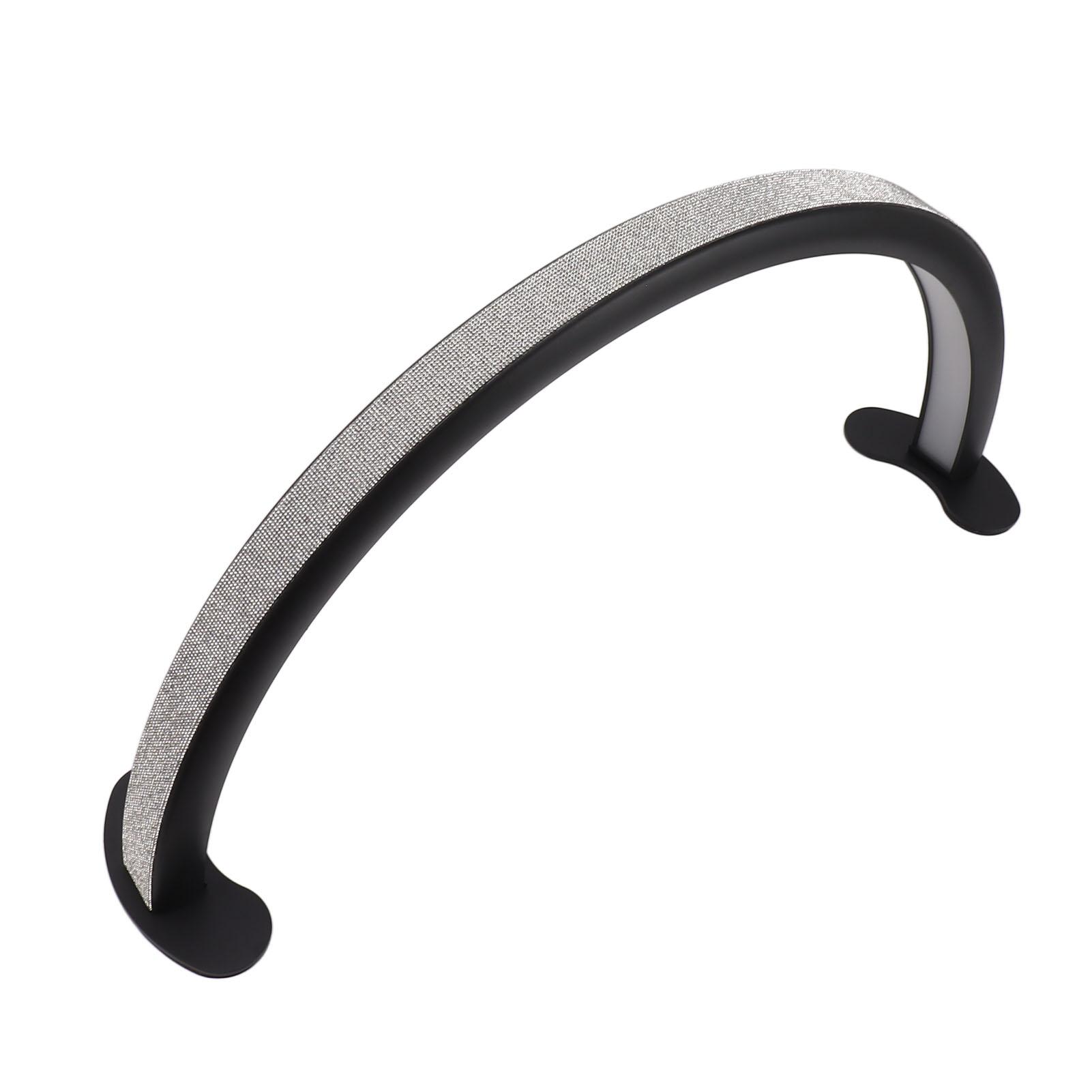 

28-дюймовая 40-ваттная светодиодная лампа для ногтей Half Moon Beauty Light, настольная лампа для профессионалов 100‑240 В, черная EU Plug чёрный