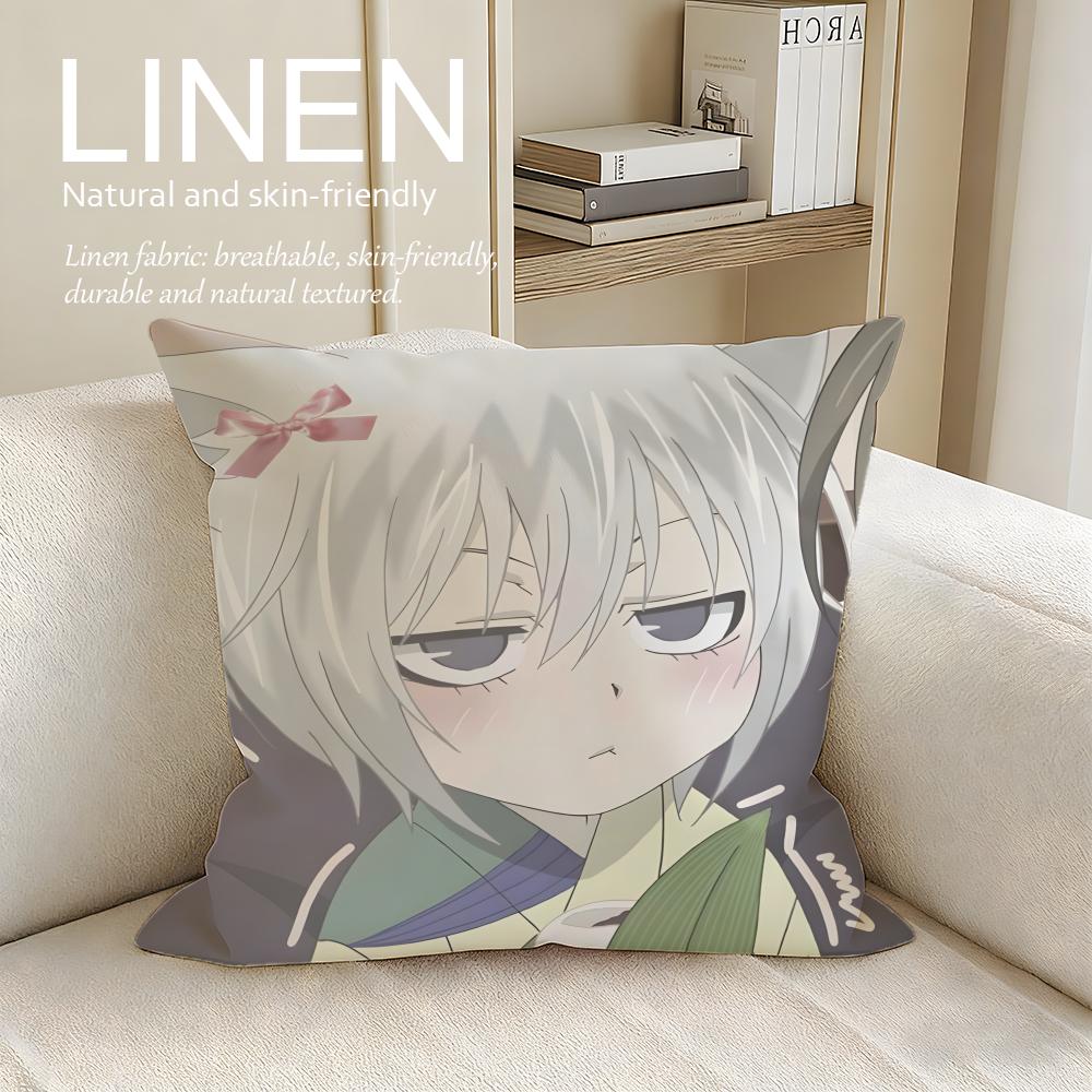 Fantasy Kamisama Hajimemashita Cushion Cover Pillowcase Set Pcs x x Breathable Washable Sofa Cushion Cover