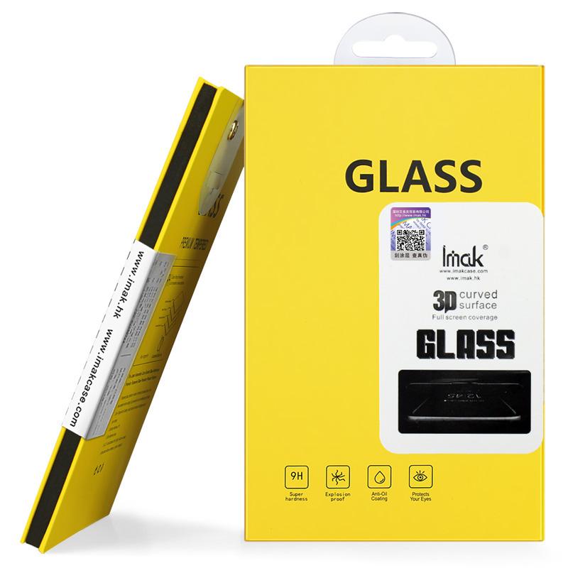 IMAK 3D Curved Tempered Glass Side Glue Full Screen Covering Film for Huawei P50 Pro