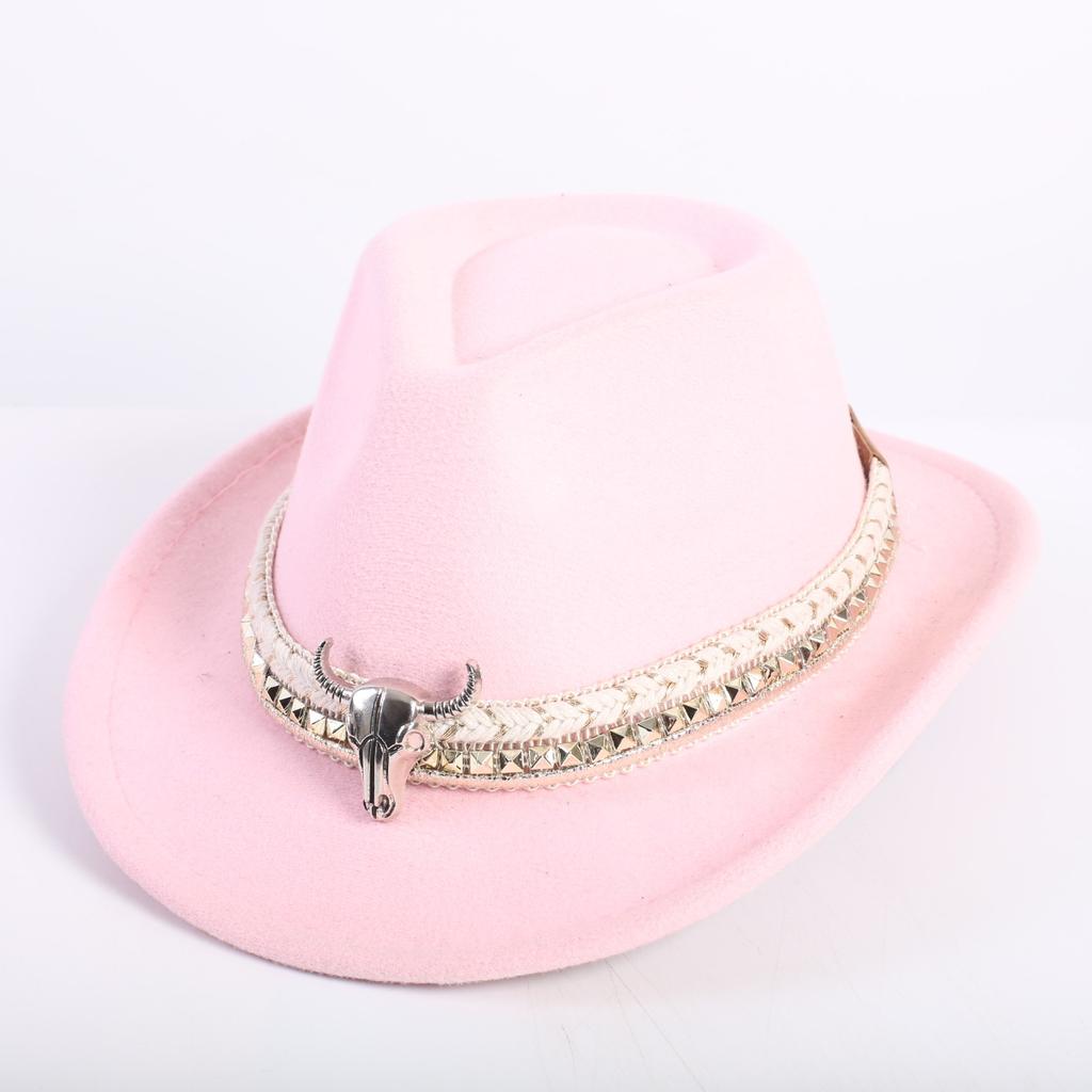 Popular children's fashion cute western cowboy hat, small rancher outdoor children's jazz hat
