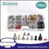 Conjunto de Parafusos de Montagem para Gabinete de Mesa de 228 Peças para Montagem DIY