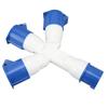 3 Pin Industrial Site Plug IP44 Waterproof Multifunctional 1 In 3 Out 32A Aviation Cable Connector 220‑250V