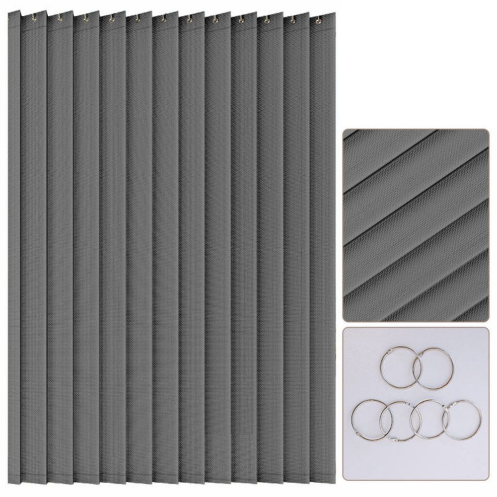 1pcs Pleated Hook-Up Blackout and Thermal Curtains