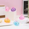 Iridescent Rabbit Squishy Toy 1pc, Novel Squeeze Stress Ball, Hand Sensory Fidget for Easter Halloween Christmas Gift