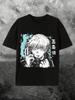 Men's Pure Cotton T-Shirt 100% Pure Cotton, Cartoon Anime Character Gojo Sato Printed For Summer Wear