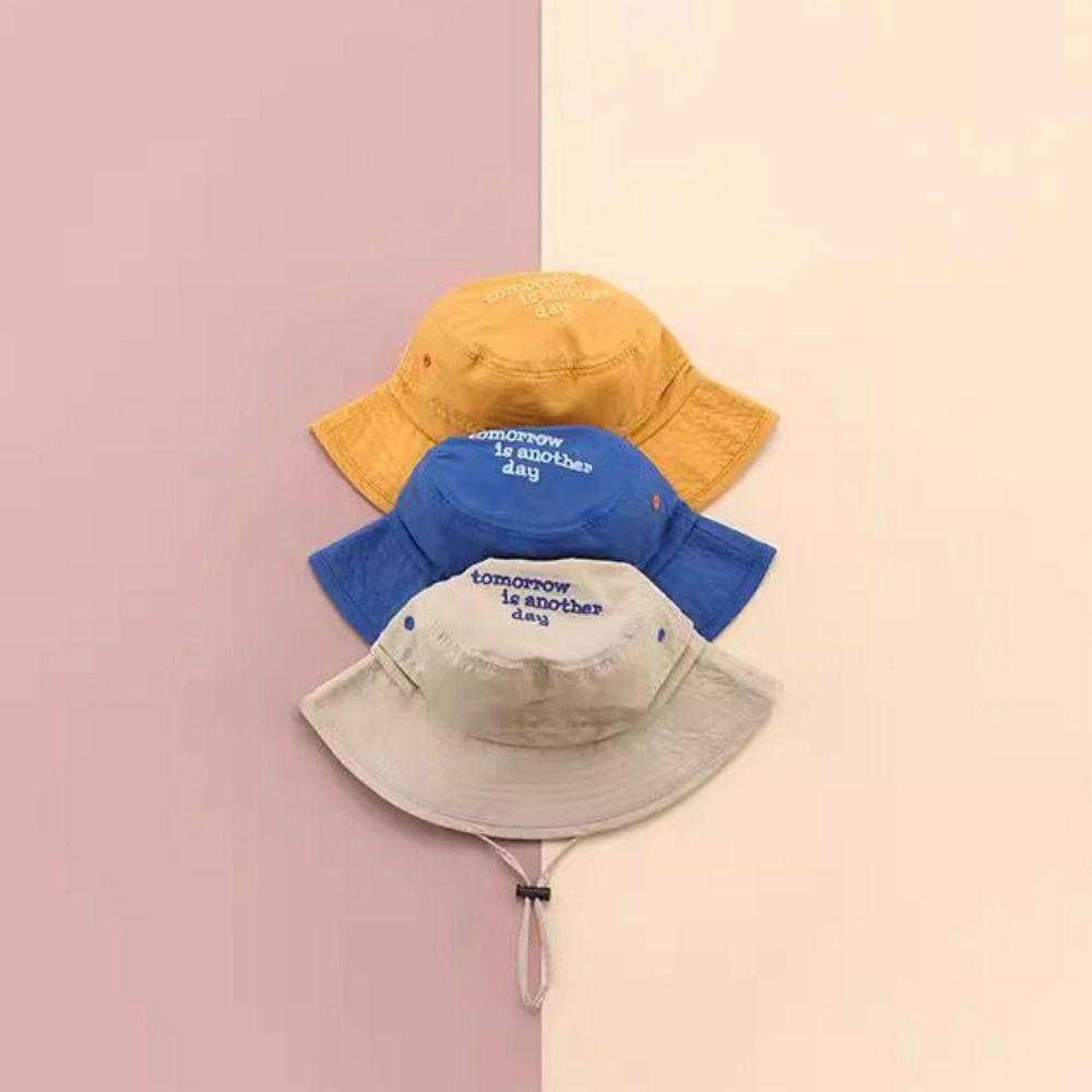 Quick-dry Summer Kid Sunhat Mesh Children's Fisherman Hat Breathable Breathable  Bucket Hat  Girls