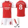 2526 Nein. 7 Saca 8 Oldgao Trikot 41 Rice Arsenal Heim 14 Yorcres Fußballset