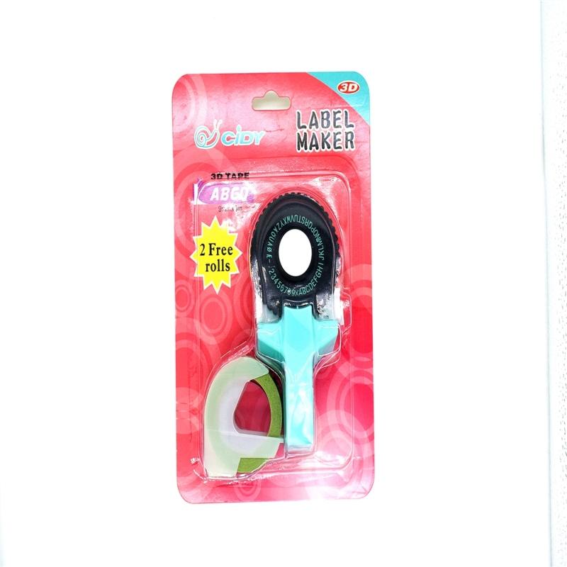 C101 Mini DIY Manuală Bandă pentru mașină de scris cu majuscule Disk pentru etichetare în relief