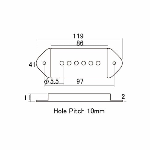 Scud Pickup Cover, Dog Ear Black PC-TVB