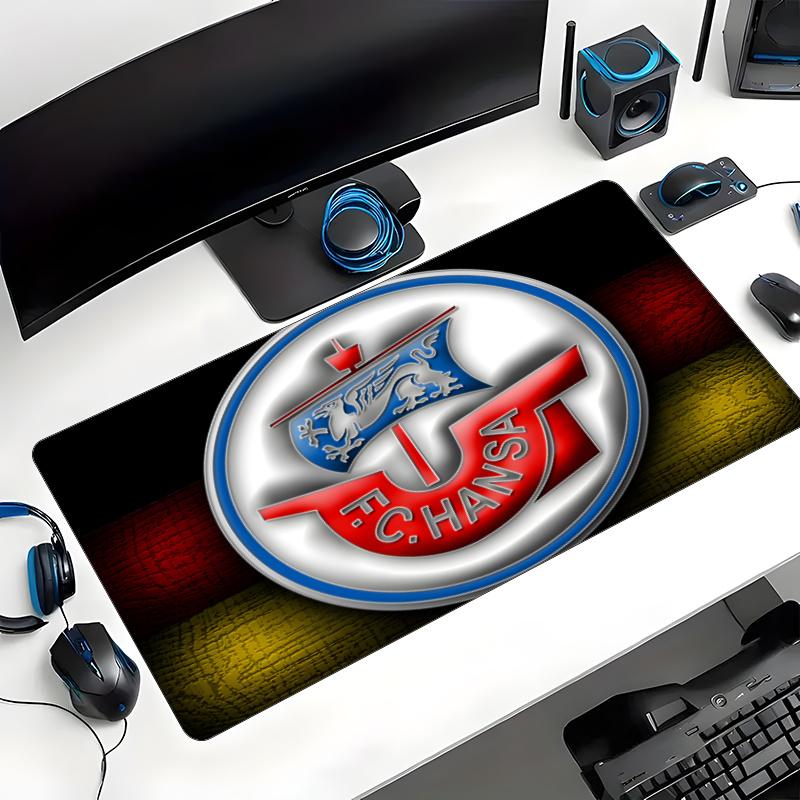 FC Hansa Rostock (1) Mouse pad With A Non Slip Rubber Base Perfect For Home Office Use And An Ideal Gift For Gamers