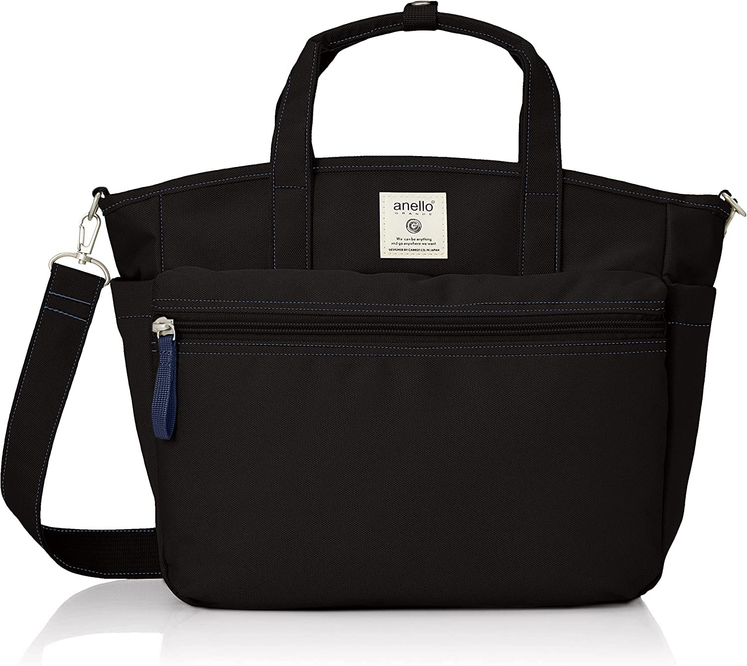 

2WAY Tote Bag A4 Water CRAFT GTM0305Z Black [Anello Grande] Repellent/Multi-Storage/2WAY чорний