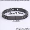 Stainless Steel Strap   Men's and Women's Gentleman's Temperament Retro Bent Brand Strap  Jewelry 