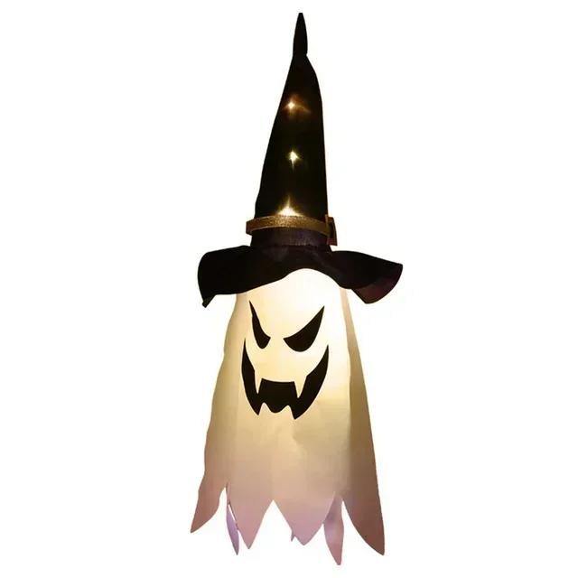 Nové Halloweenské Kreativní Závěsné Dekorace Party Potřeby Scéna Strašidelného Domu Strašidelná Atmosféra Dekorace IED Lampa Duchové