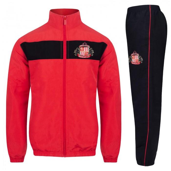 Sunderland AFC Boys Contrast Striped Tracksuit