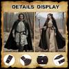 Renaissances Vikinges Costume Accessory Medieval Pirate Leather Belt Swords Frogs Halloween Renaissances Cosplay Costume
