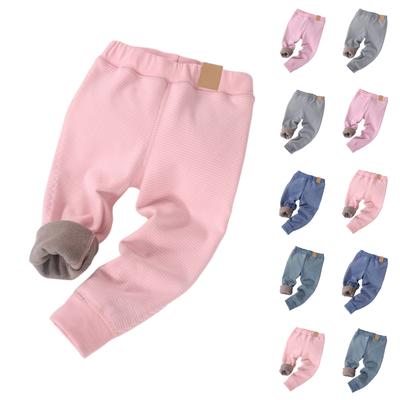 Winter Boys And Girls Single Pants Warm Pants Thick Pants Leggings
