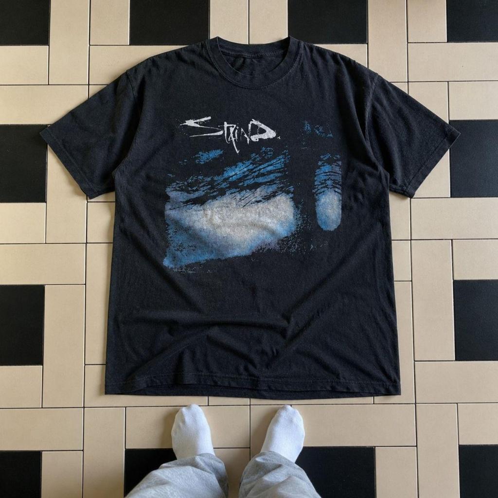 90s Enya Dark Sky Ambient New Age Music T-Shirt Black