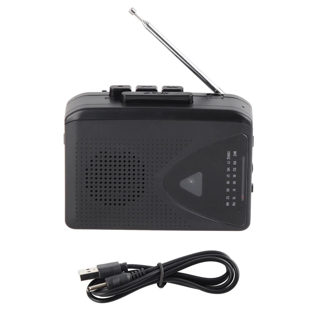 Cassette Player Tape Player Portable Cassette Player Classic  Multifunction Supports AM FM Radio Stereo Compact Tape Player
