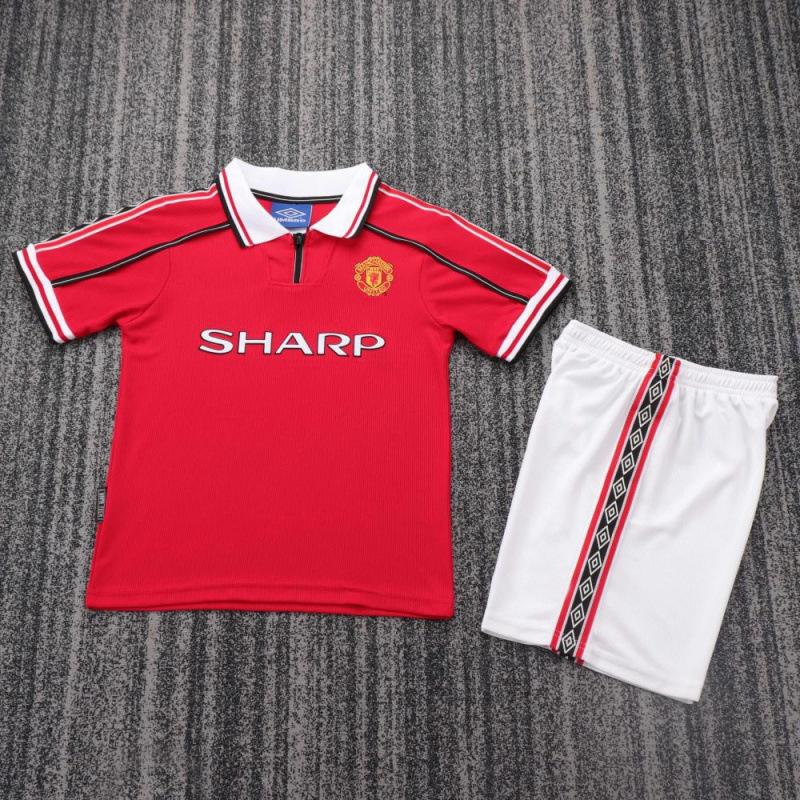 Popular Club Vintage Kids Set 0001, 1011, 0102, 1213, 1314 Manchester United Printable