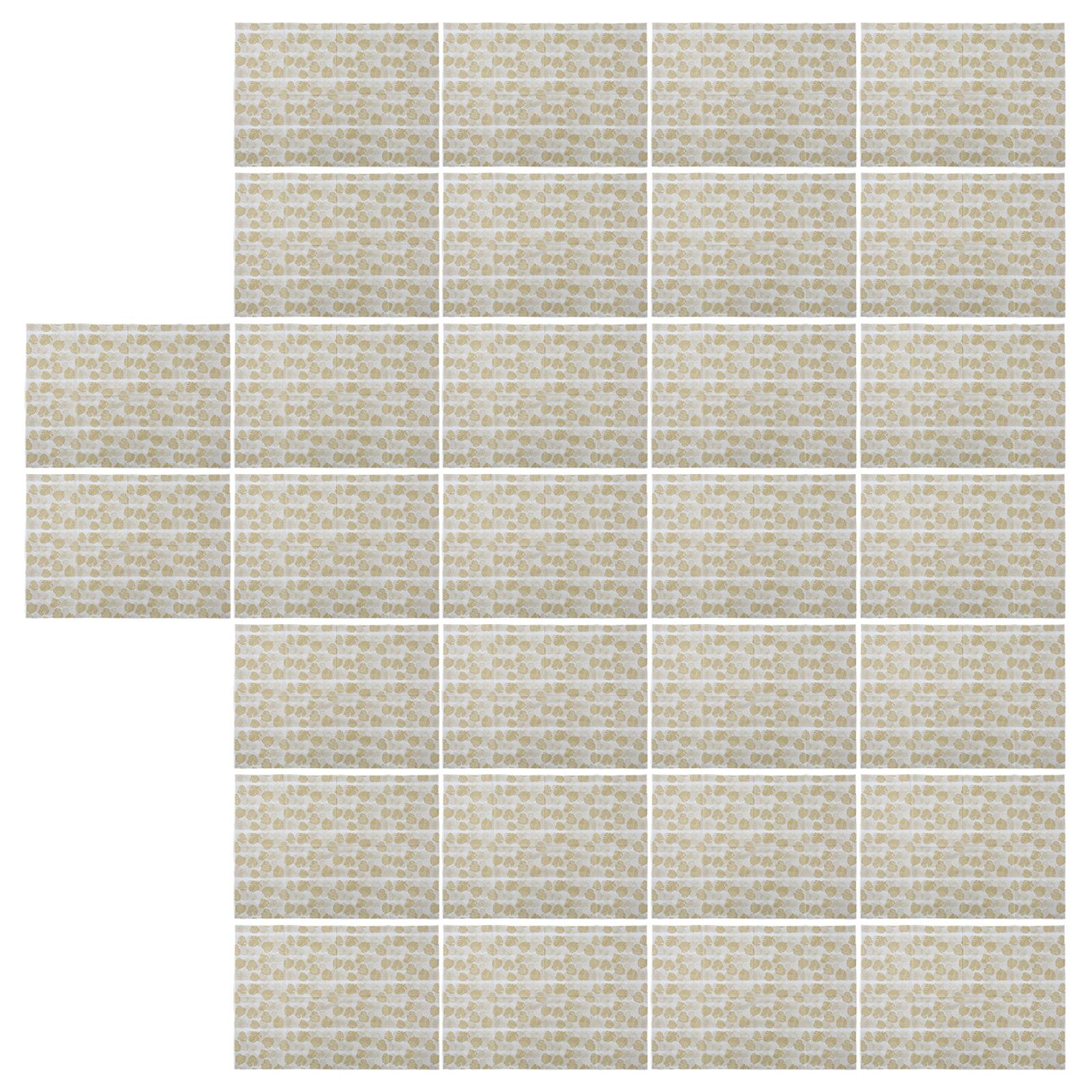 30 шт. подарочная упаковочная бумага золотая печать пищевые чернила на водной основе экологически чистые подарочные пакеты Monstera Leaf