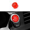 Car Engine Start Stop Button Trim Fit For BMW 5 Series G30 2018-2022 1X Red ABS