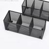 Modern Desk Display Holder Metal Pen Storage Box Multifunctional Pencil Holder  School Supplies