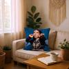Singer Young M-MikoS Pillow Anime Pillow Sofa Bed Head Pillow Cover Cushion Cover 45x45 Cm Fashion