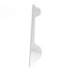 2PCS Stainless Steel Stove Counter Gaps Cover Heat Resistant Stove Gaps Guards Range Trim Kit for Kitchen Silver
