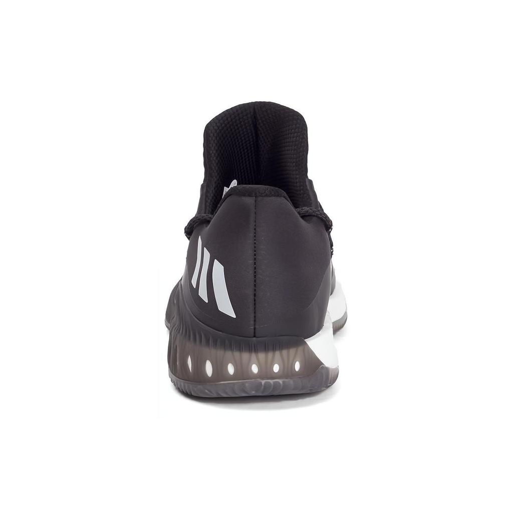 Adidas Crazy Explosive Comfortable Slip Resistant, Abrasion Resistant, Lightweight Low top Basketball Shoes Men's Black bb8365