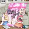 "ONE PIECE" Flannel Blanket Cozy Comfortable for Home Bedrooms, Sofas and Travel Use