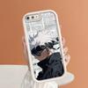 Pouzdro na telefon Jujutsu Kaisen Satoru Gojo Pattern pro iPhone Samsung Galaxy Xiaomi Redmi POCO HUAWEI Honor Nárazuvzdorný pryžový měkký pružný kryt