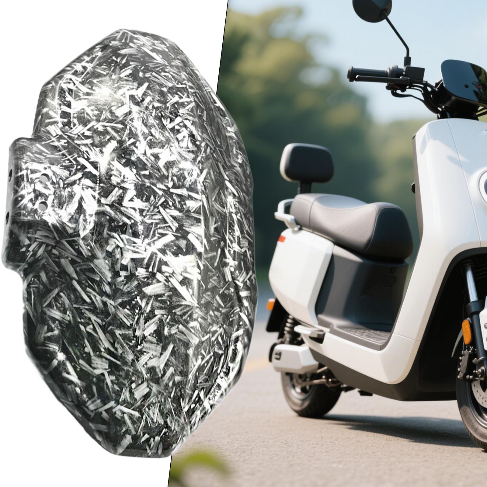 

For Motorcycle Mud Guard Sturdy Electric Scooter Front Mudguard Automotive Supplies For Pitbike Urban Commuting Touring CN