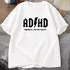 ADHD Dálnice Hej Podívej Veverka Tričko Unisex Dámské Rocker Rock and Roll Tričko Streetwear Trička Unisex Oblečení Unisex Vrchní díly