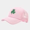 New Fashion Clover Pattern Truck Driver Hat Men's Summer Outdoor Sun Hats Women Breathable Sunscreen Mesh Baseball Cap Tide