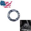 Engine Start Push Button Ring Trim Carbon Fiber For Infiniti Q50 Q60 Interior
