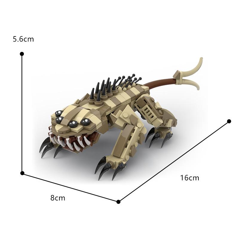 Krabbelndes Monster Bausteine Spielzeug C9217 Modell 357 Kreatives Bau-Set für Kinder und Jugendliche