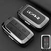Car Key Case For Chery Icar V27 Reev Accessories  Car-Styling Keychain Remote Cover Shell Housing Ring Holder Fob