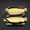 Black and Yellow Double Coil Electric Guitar Pickup for Double Neck Bridge (50/52mm)