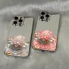 Gold Coin Lotus for Apple 17 Promax Personality 16 New 15 Mobile Phone Case for IPhone 14 Mirror Creative